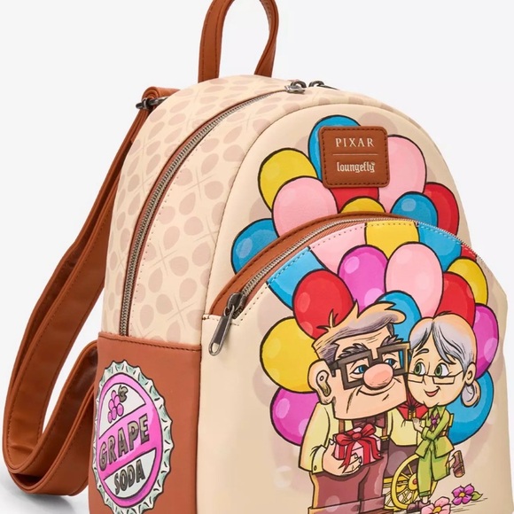Loungefly Disney Pixar Up Carl & Ellie Balloon Cart
Mini Backpack NWT - Picture 2 of 4